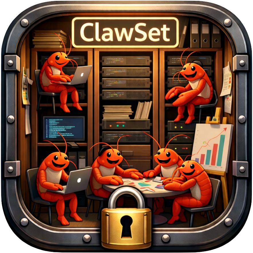 clawset logo